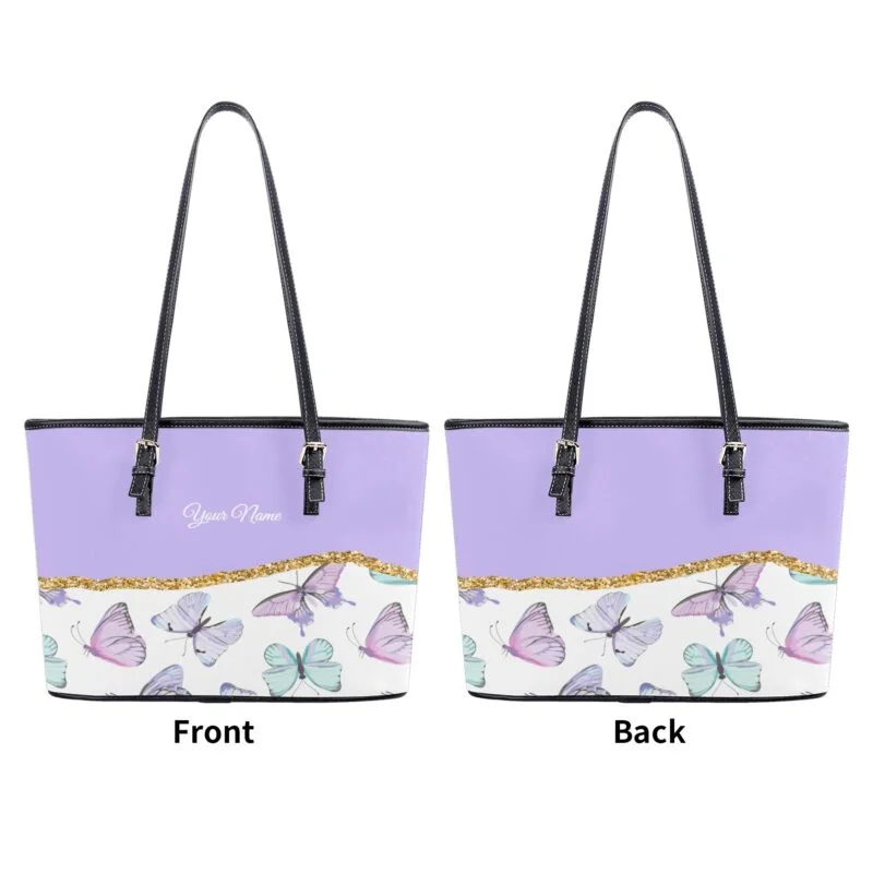 Fashion Tote Bag - Colorful Butterflies - Image 8