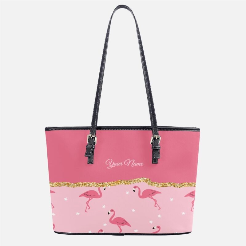 Custom Tote Bag - Pink Flamingo