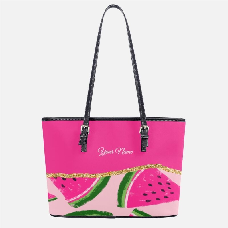 Watermelon Fashion PU Tote Bag