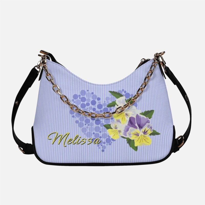 Custom Name Cross-body Bag - Melisa