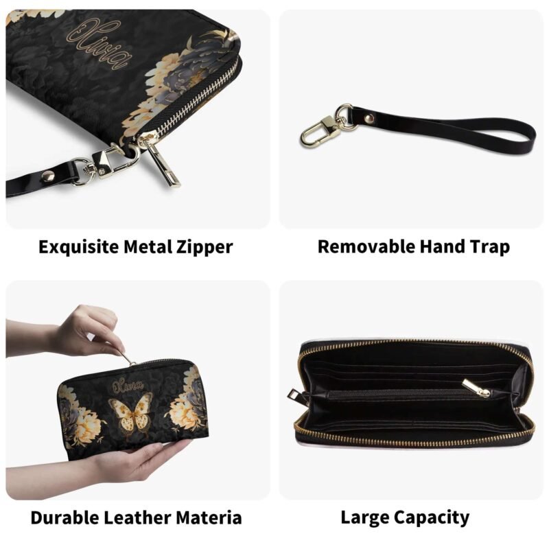 Customizable Leather Wallet - Olivia - Image 9