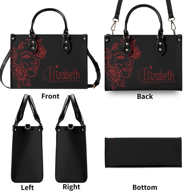 Custom Name Woman Handbag - Elizabeth - Image 9