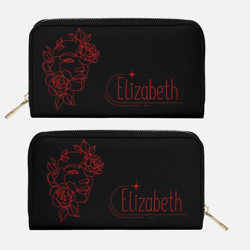 Custom Name Wallet - Elizabeth