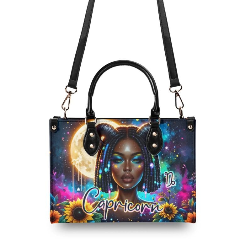 Zodiac African Woman Handbag - Capricorn - Image 3