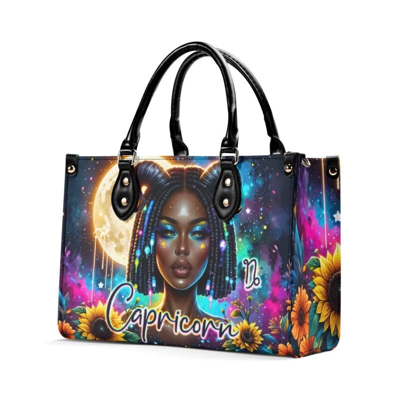 Zodiac African Woman Handbag - Capricorn - Image 2