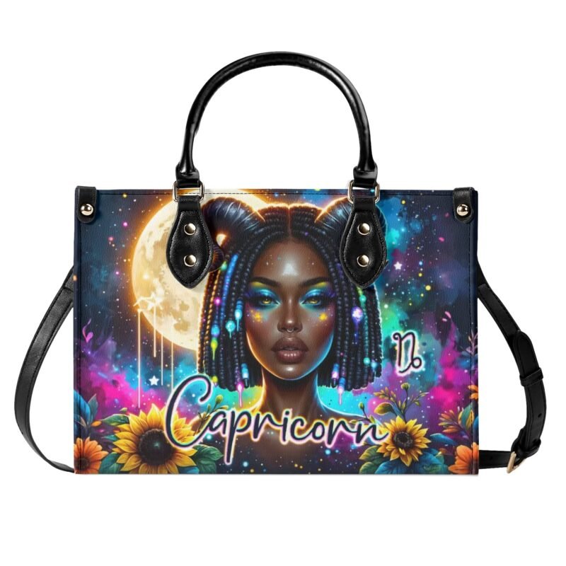 Zodiac African Woman Handbag - Capricorn - Image 6