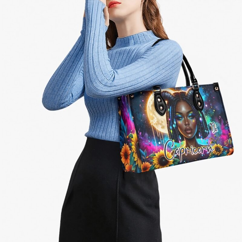 Zodiac African Woman Handbag - Capricorn - Image 8