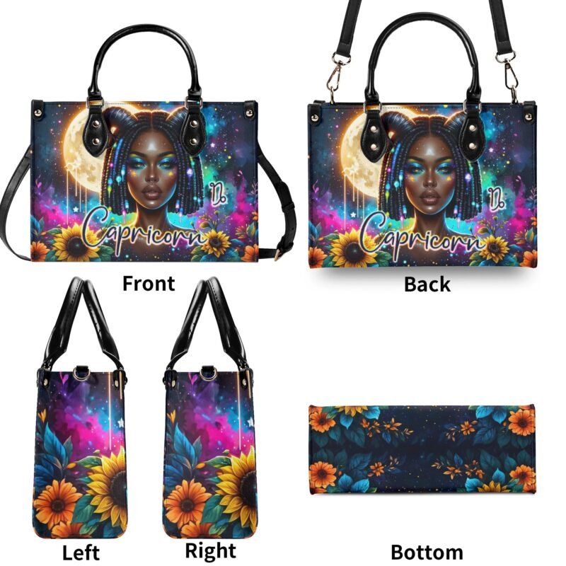 Zodiac African Woman Handbag - Capricorn - Image 10