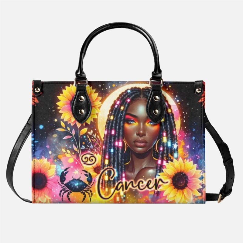 Zodiac African Woman Handbag - Cancer