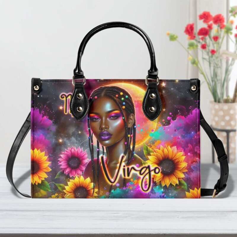 Zodiac African Woman Handbag - Virgo - Image 7