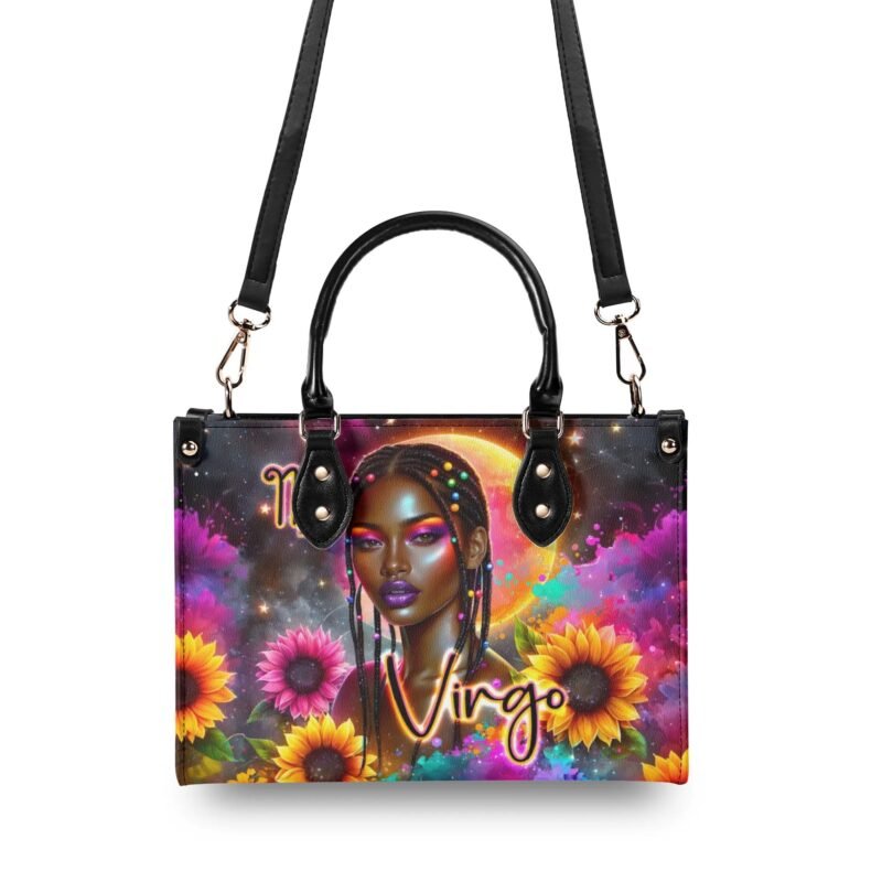 Zodiac African Woman Handbag - Virgo - Image 3