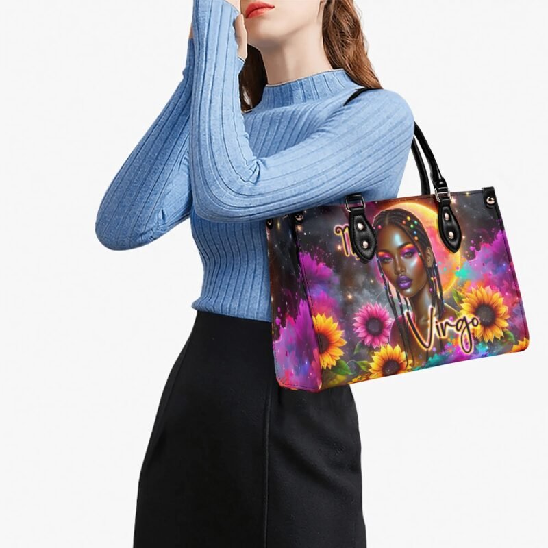 Zodiac African Woman Handbag - Virgo - Image 8