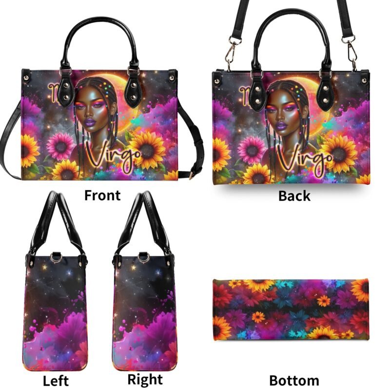 Zodiac African Woman Handbag - Virgo - Image 10