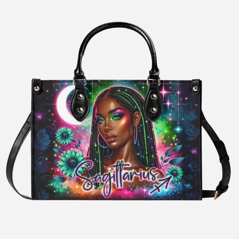 Zodiac African Woman Handbag - Sagittarius