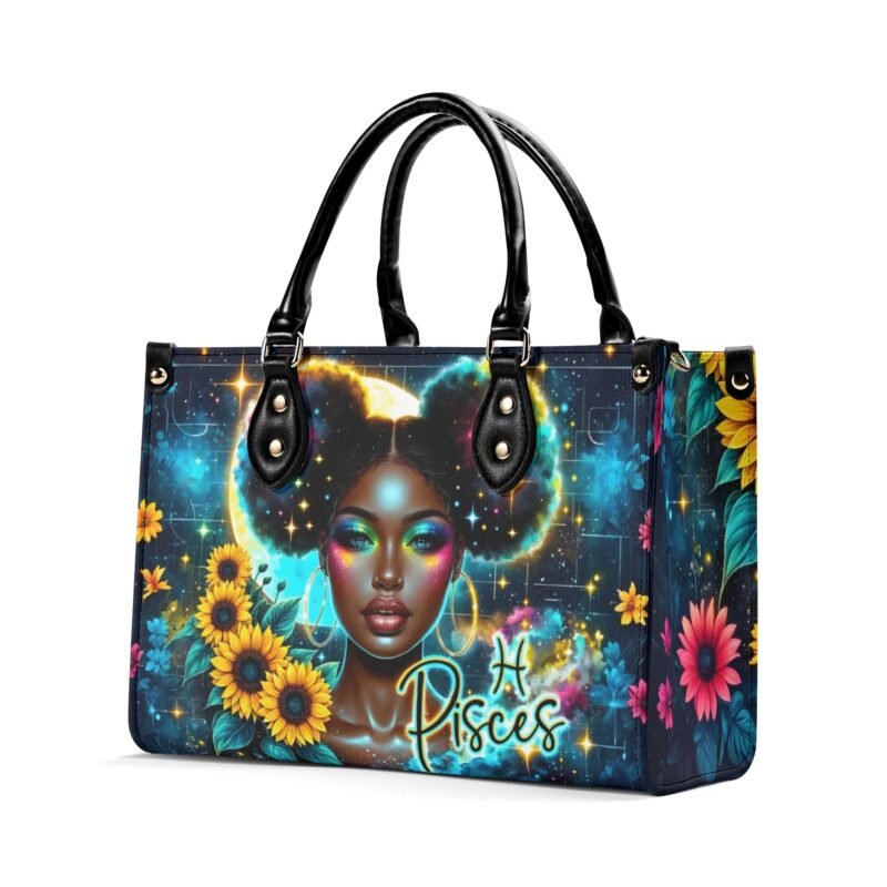 Zodiac African Woman Handbag - Pisces - Image 2