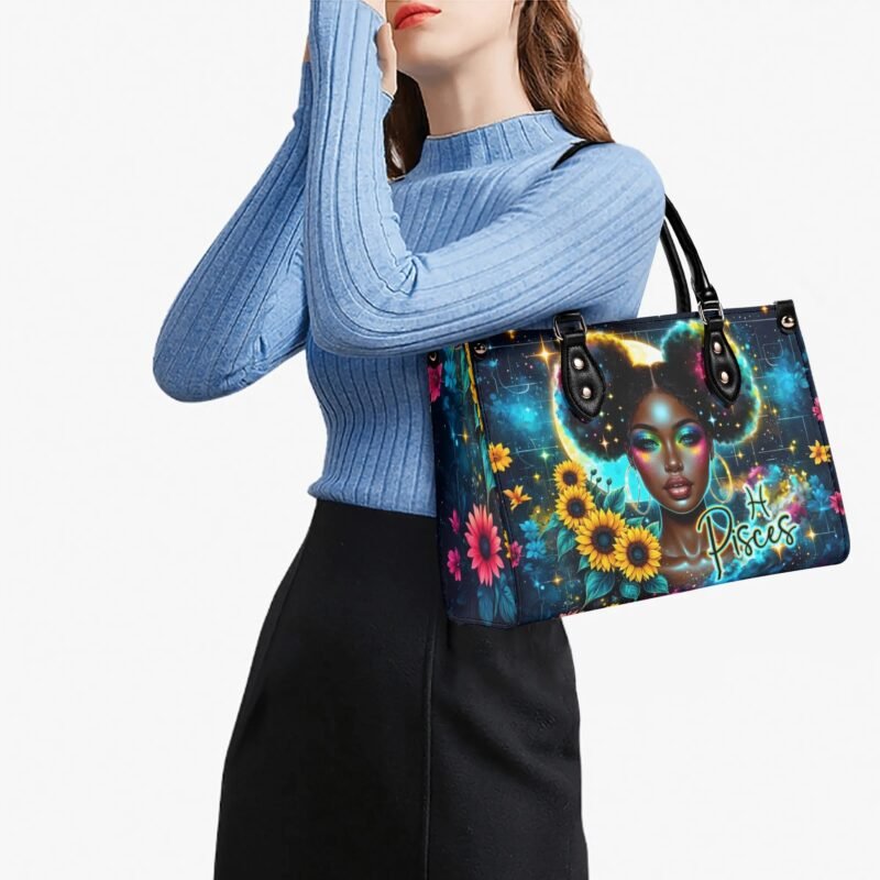 Zodiac African Woman Handbag - Pisces - Image 8