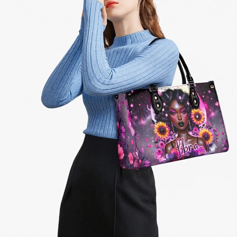 Zodiac African Woman Handbag - Libra - Image 8