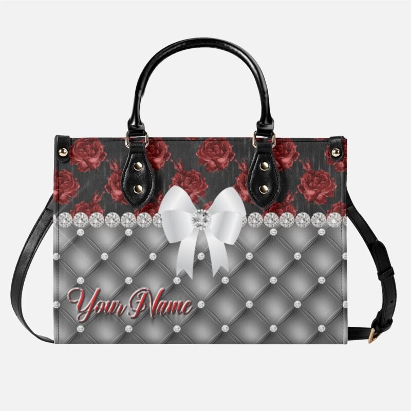 Custom Name Luxury Handbag Diamond Rouses